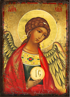 Икона Ангел Хранитель со сферой