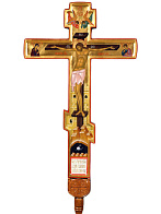 Крест на шесте писаный из запрестольного набора