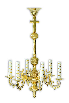 Паникадило 1 ярус 6 свечей Паникадило 1 ярус 6 свечей