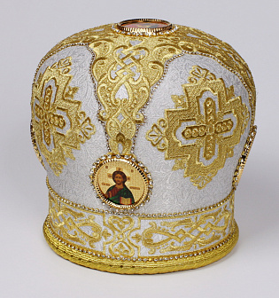 Митра №049 глазет вышивка а/м фоторамки стр.дор. в футляре