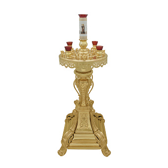 Подсвечник №41 на 56 свечей золочение