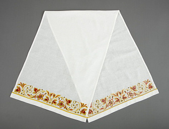 Рушник церковный (1,3м.х0,45см.) вышивка а\м № 1