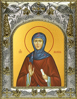 Икона МЕЛАНИЯ Римляныня, Вифлеемская, Палестинская, Преподобная