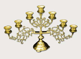 Семисвечник напрестольный