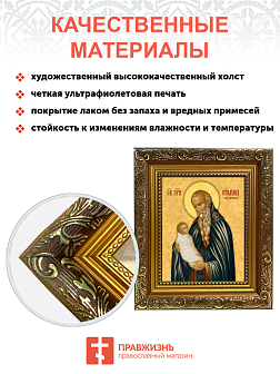 Образ святого Стилиана Пафлагонского, преподобного, 09С4 Образ святого Стилиана Пафлагонского, преподобного, 09С4