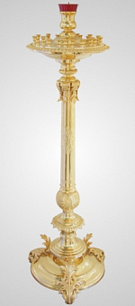 Подсвечник №7 на 26 свечей золочение Подсвечник №7 на 26 свечей золочение