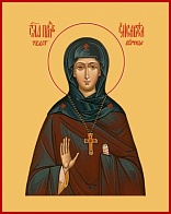 Елисавета чудотворица, игумения Константинопольская преподобная, икона
