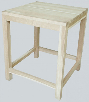 Тумба жертвенника №1 хвоя 0, 9х0, 9м