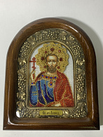 Икона именная Леонид Коринфский Мученик 091 17 см Литография A-0049-1_YAP