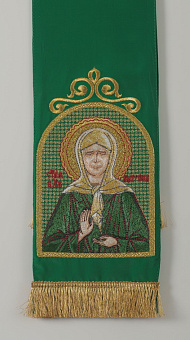 Закладка в Евангелие шелк №6 икона вышивка автомат