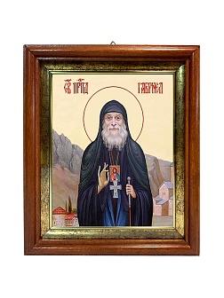 Образ святого Гавриила Самтаврийского (Ургебадзе), преподобного архимандрита, 09Г8