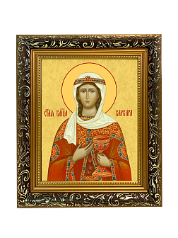 Образ святой Варвары Илиопольской, великомученицы, 10В2