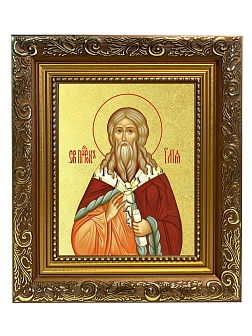 Икона "Илия Пророк Фесвитянин", св., с золочением поталью, 09И7-УЛ Икона "Илия Пророк Фесвитянин", св., с золочением поталью, 09И7-УЛ