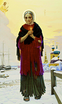 Икона Ксения Петербургская