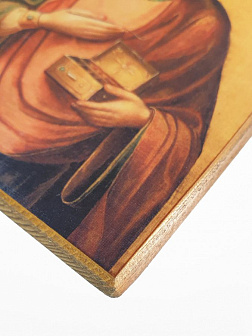 Икона под старину Святой Пантелеймон Целитель Икона под старину Святой Пантелеймон Целитель