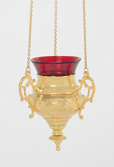 Лампада подвесная №14 золочение