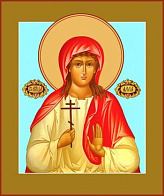 Икона Алла Готфская мученица