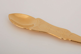 Лжица №3 золочение