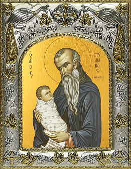 Икона Стилиан Пафлагонский преподобный