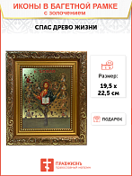 Икона Спас Древо Жизни