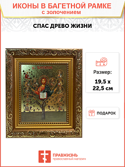 Икона Спас Древо Жизни Икона Спас Древо Жизни