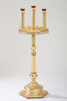Подсвечник №18 на 46 свечей золочение