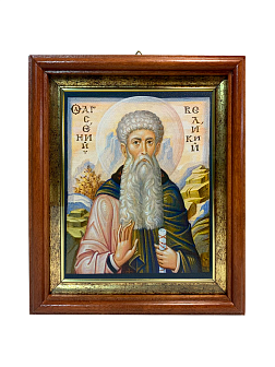 Икона Арсений Великий Преподобный на холсте 033