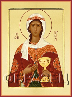 Икона Великомученица Варвара Илиопольская