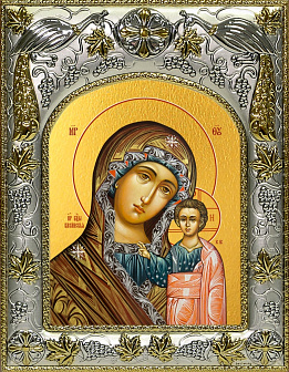 Икона освященная Казанская Божией Матери