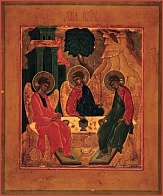 Икона православная "Пресвятая Троица"