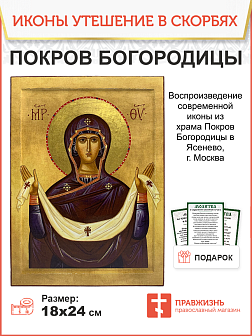 Икона Покрова Богородицы