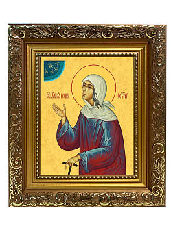 Образ святой Ксении Петербуржской, блаженной, Христа ради юродивой, 10К3