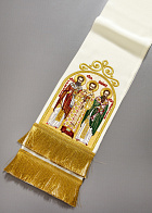 Закладка в Евангелие шелк №22 икона вышивка автомат