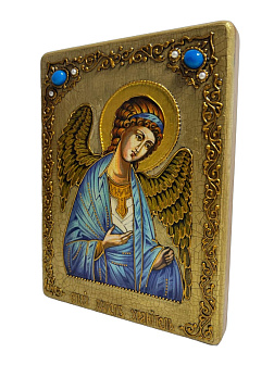 Икона ''Ангел-Хранитель'' ручная работа