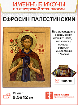 Икона ЕВФРОСИН Палестинский Икона ЕВФРОСИН Палестинский