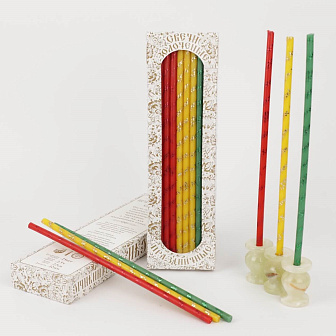 Каталог товаров pravzhizn Свечи праздничные №40 (уп 40шт), КРАСНЫЕ, ЗЕЛЕНЫЕ, ЖЕЛТЫЕ (Цветное ХВ) Свечи праздничные №40 (уп 40шт), КРАСНЫЕ, ЗЕЛЕНЫЕ, ЖЕЛТЫЕ (Цветное ХВ)