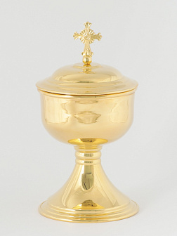Чаша для святых частиц средняя золочение