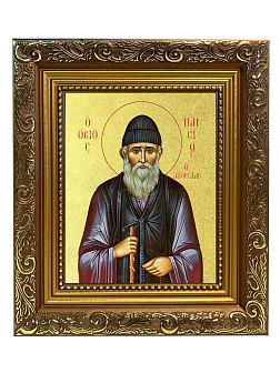 Икона "Паисий Святогорец", св. прп., с золочением поталью, 09081-УЛ Икона "Паисий Святогорец", св. прп., с золочением поталью, 09081-УЛ