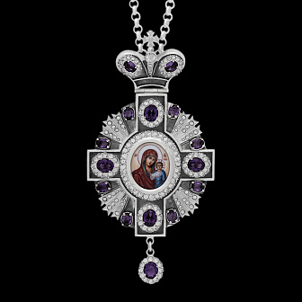 Панагия №67 / серебрение