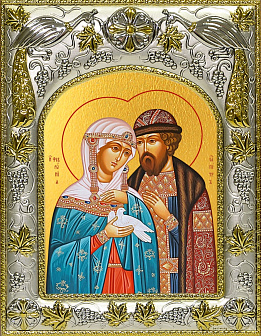 Икона Петр и Феврония