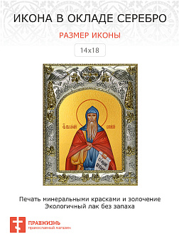 Икона Пахомий Великий преподобный