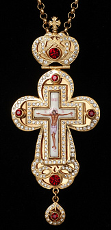 Крест наперсный №150 / золочение / серебро (УИН)