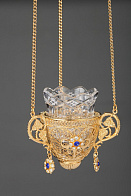 Лампада филигранная / золочение