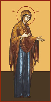 Икона Деисусная икона Божией Матери