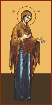 Икона Деисусная икона Божией Матери