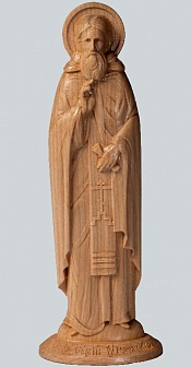 Скульптура деревянная Св.Пр.Сергий Радонежский
