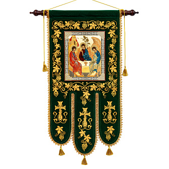 Хоругви малые бархат печать пара