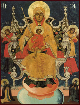 Икона под старину Пресвятой Богородицы Кипрская