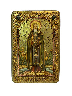 Икона СЕРГИЙ Радонежский, Преподобный (ПОДАРОЧНАЯ)