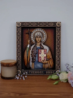 Икона Нина Просветительница Грузии равноапостольная Икона Нина Просветительница Грузии равноапостольная